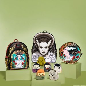 Universal Monsters Exclusive The Bride Of Frankenstein Glow Mini Backpack