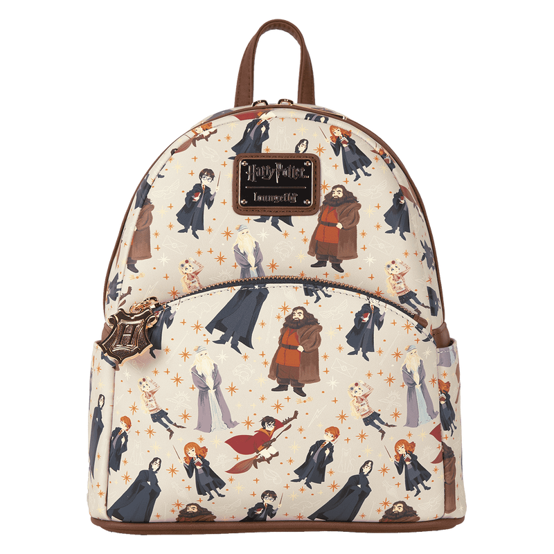 Harry Potter Hogwarts All-Over Print Mini Backpack