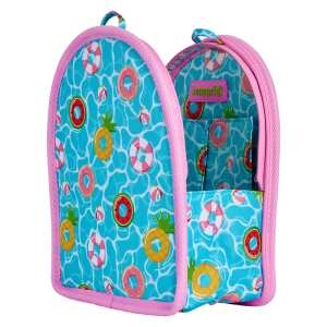 Cinderella Exclusive 75th Anniversary Shiny Series Iridescent Cosplay Wristlet Wallet