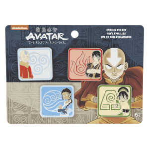 Avatar: The Last Airbender Elements 4-Piece Pin Set&nbsp;