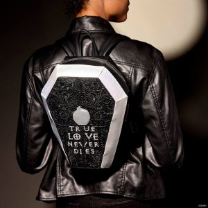 NYCC Limited Edition The Nightmare Before Christmas Jack & Sally Figural Coffin Mini Backpack