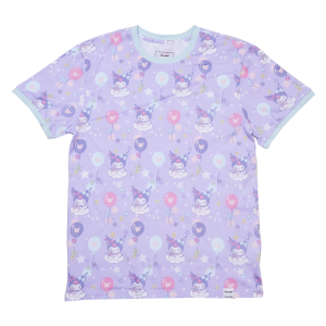 Sanrio Kuromi Carnival All-Over Print Unisex Ringer Tee&nbsp;