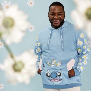 Stitch Springtime Daisy Cosplay Unisex Hoodie