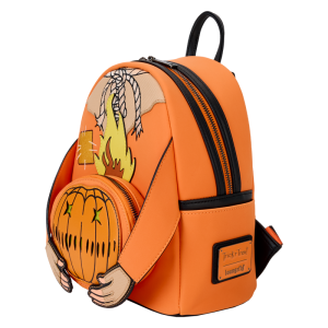 Trick ‘R Treat Flaming Pumpkin Head Sam Light Up Glow Mini Backpack