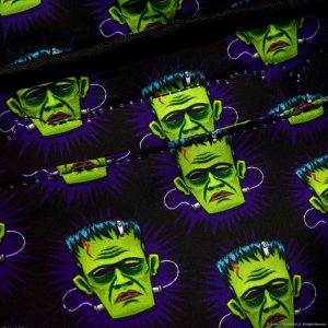 Universal Monsters Frankenstein Mask Glow Mini Backpack With Coin Bag