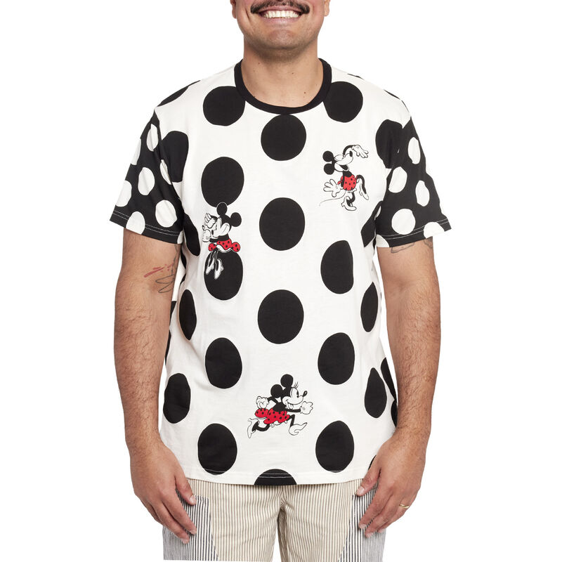 Minnie Mouse Rocks the Dots Classic All-Over Print Unisex Tee&nbsp;