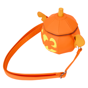 Stitch Pumpkin Head Figural Glow Crossbody Bag