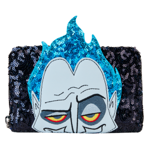 Hercules Hades Exclusive Sequin Cosplay Zip Around Wallet