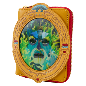 D23 Limited Edition Snow White Evil Queen Magic Mirror Lenticular Zip Around Wallet
