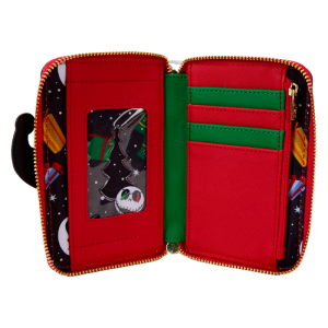 The Nightmare Before Christmas Town Carousel Zip Around Wallet