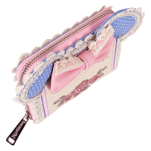 Minnie Mouse Floral and Lace Zip Around Wallet