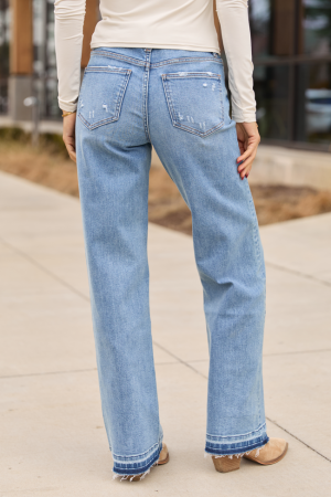 Teaghan Straight Leg Jeans